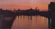 unknow artist Kremlin by Night oil painting picture wholesale
